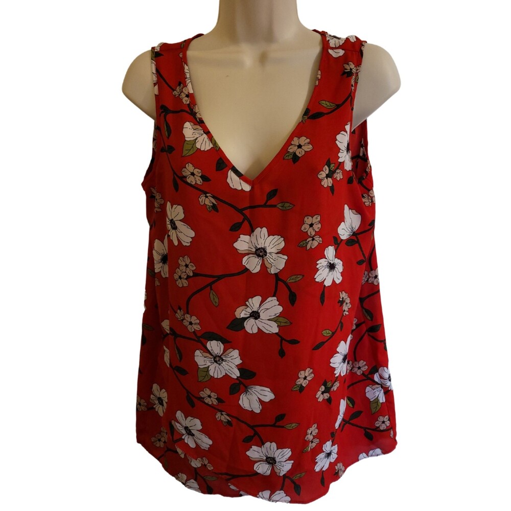 Chelsea & Theodore Business Casual Tank Top/Sleeveless Blouse Medium